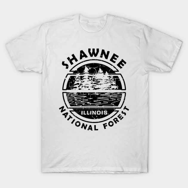 Shawnee National Forest Illinois – USA State T-Shirt by Jahmar Anderson